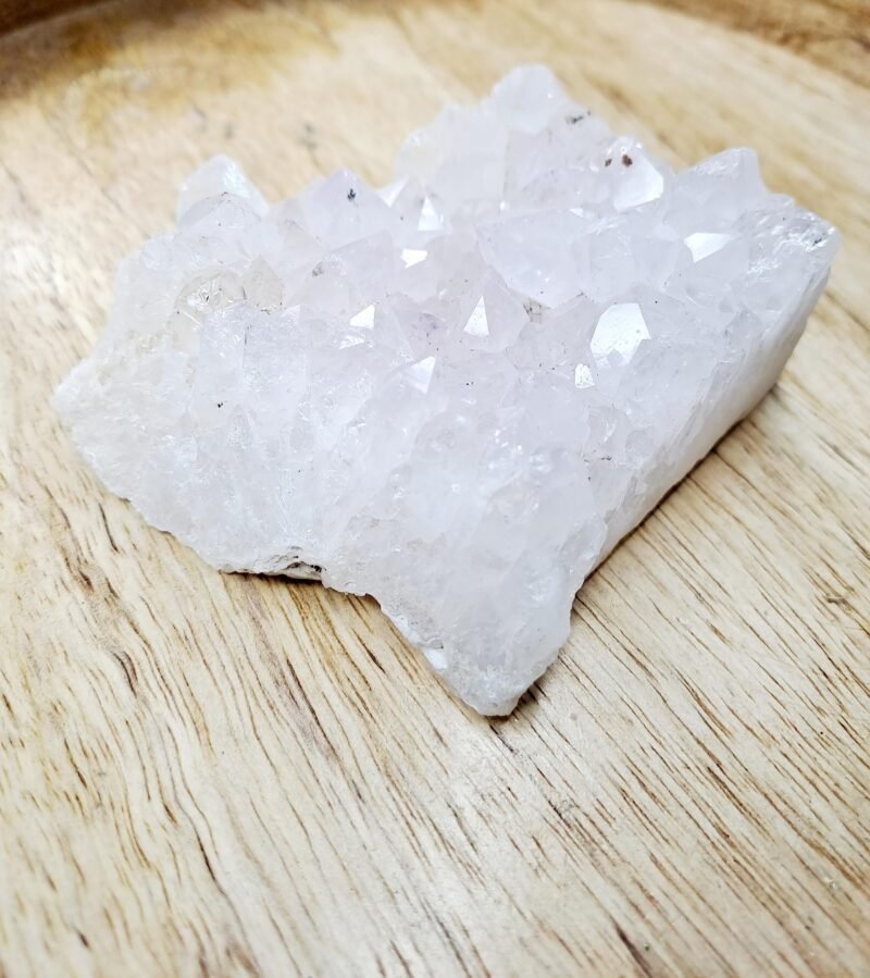 Divine Natural Pure Clear Quartz Crystal Point Medium to Large Cluster Geode Rock for Healing Meditation and Increased Creativity