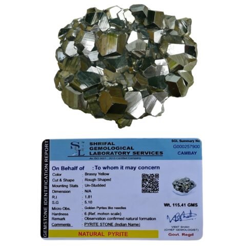 Golden Pyrite Raw Rhombic Pyrite from Peru, Stone of Determination & Propersity, Raw Pyrite, Pyrite, Rhombic Pyrite, High Grade Raw Pyrite (10 Grams + to 200 Grams + Approx.)