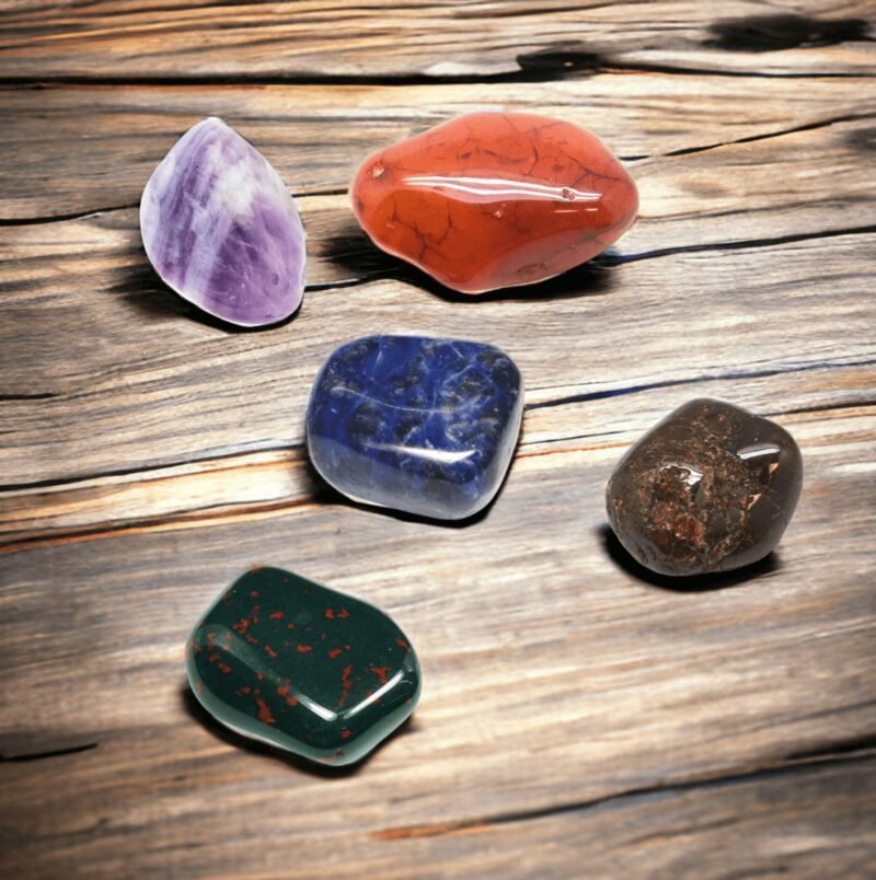 Divinity Original Premium Crystal Tumble Kit for Good Health, Peace and Growth