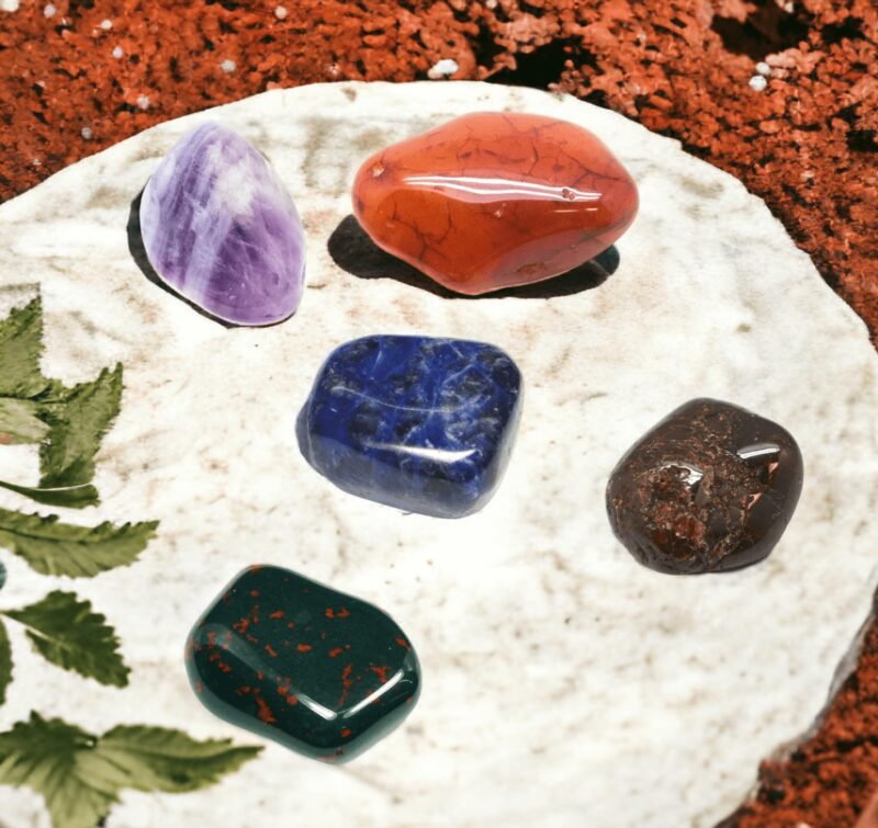 Divinity Original Premium Crystal Tumble Kit for Good Health, Peace and Growth