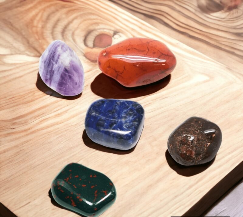 Divinity Original Premium Crystal Tumble Kit for Good Health, Peace and Growth