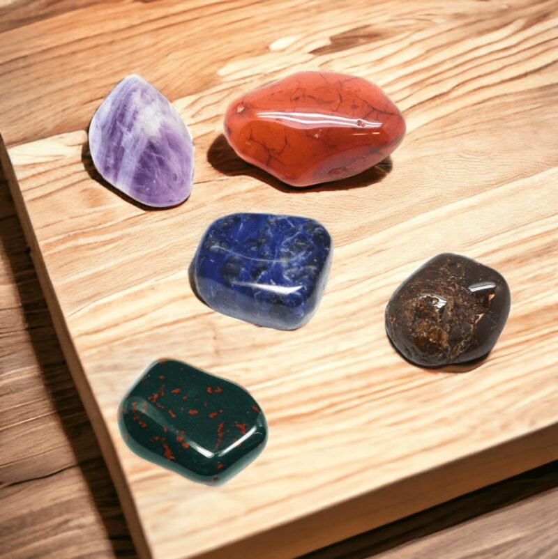 Divinity Original Premium Crystal Tumble Kit for Good Health, Peace and Growth