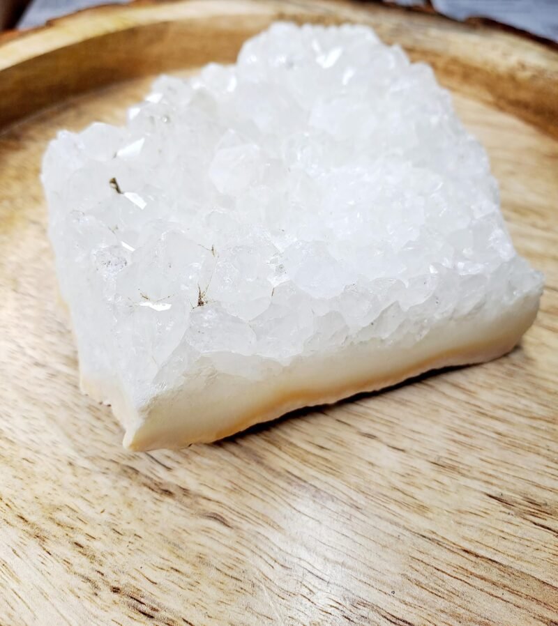 Divine Natural Pure Clear Quartz Crystal Point Medium to Large Cluster Geode Rock for Healing Meditation and Increased Creativity