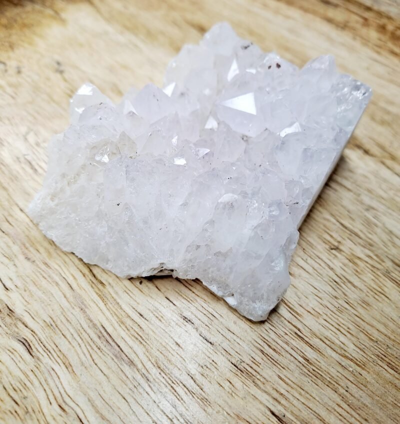 Divine Natural Pure Clear Quartz Crystal Point Medium to Large Cluster Geode Rock for Healing Meditation and Increased Creativity