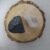Hematite and Clear Quartz AAA Grade Raw Natural Crystal Combo with Wooden Natural Bark Coaster for Healing, Meditation and Manifestation
