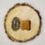 Pyrite and Tiger Eye AAA Grade Raw Natural Crystal Combo with Wooden Natural Bark Coaster for Healing, Meditation and Manifestation