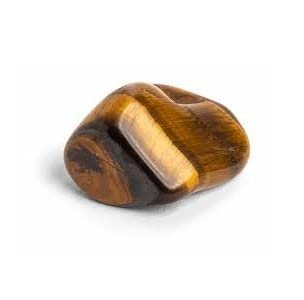 Divine Spirituals Tiger Eye Power Original Crystal Tumble to Harness Courage and Strength & Release Hesitation (Value Pack of 2) Chakra Tumbled Stones Abundance Stones