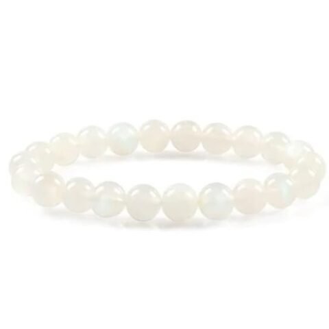 Divine Spirituals White Moonstone Natural Crystal Bracelet Lab Certified 8 mm AAA Grade Stretchable Bracelet for Healing Meditation and Manifestation Chakra Healing Bracelets Abundance Stones Divine Spirituals White Moonstone Natural Crystal Bracelet Lab Certified 8 mm AAA Grade Stretchable Bracelet for Healing Meditation and Manifestation Chakra Healing Bracelets Abundance Stones