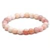 Divine Spirituals Pink Kunzite Natural Crystal Bracelet Lab Certified 8 mm AAA Grade Stretchable Bracelet for Healing Meditation and Manifestation Chakra Healing Bracelets Abundance Stones 2