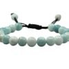 Divine Spirituals Natural Amazonite Pure Certified Adjustable Thread Unisex Bracelet Super AAA Quality for Yoga Reiki Chakra Healing Bracelets Abundance Stones 4