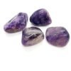 Divine Spirituals Amethyst Tumble Natural AAA Grade Pebbles Stones for Reiki Healing Vastu Correction Love Relationship and Financial (Amethyst) Chakra Tumbled Stones Abundance Stones 6