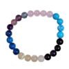 Divine Spirituals Zodiac Crystal Cancer Sun Sign Certified Bracelet Original Natural 8 mm Stone Beads (Unisex) with Palo Santo Stick Chakra Healing Bracelets Abundance Stones 2