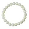 Divine Spirituals Mother of Pearl (Matrka) Pure 8 mm Certified Unisex Bracelet for Prosperity and Abundance – Nacre Bracelet Chakra Healing Bracelets Abundance Stones 9