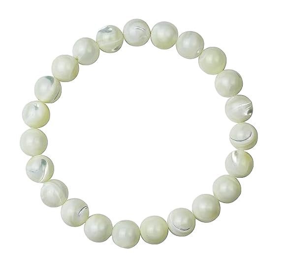 Divine Spirituals Balance Chakras with Natural Crystal Certified healing bracelets. Stretchable – 8MM beads Bracelets for men & women.(Mother of Pearl) Chakra Healing Bracelets Abundance Stones 4 Divine Spirituals Balance Chakras with Natural Crystal Certified healing bracelets. Stretchable – 8MM beads Bracelets for men & women.(Mother of Pearl) Chakra Healing Bracelets Abundance Stones 4