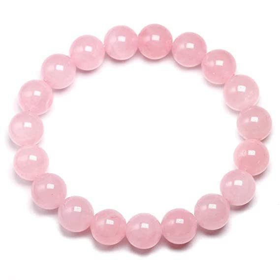 Divine Spirituals Rose Quartz Bracelet for Women Men Natural Healing – AAA Grade Original Healing Gemstone Stretchable Love and Harmony Unisex Bracelet Chakra Healing Bracelets Abundance Stones Divine Spirituals Rose Quartz Bracelet for Women Men Natural Healing – AAA Grade Original Healing Gemstone Stretchable Love and Harmony Unisex Bracelet Chakra Healing Bracelets Abundance Stones