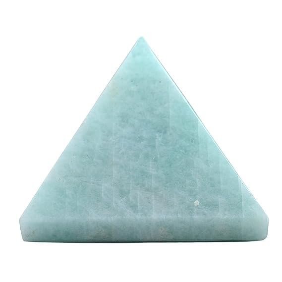 Divine Spirituals Natural Clear Quartz Certified Pyramid – 2″ Inch Crystal Certified Pyramid for Positive Energy, Vastu, Reiki, Feng Shui and Chakra Healing Energy Balancing Sculptures Abundance Stones