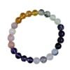 Divine Spirituals Zodiac Crystal Libra Sun Sign Certified Bracelet Original Natural 8 mm Stone Beads (Unisex) with Palo Santo Stick and Pine Wood Gift Box Chakra Healing Bracelets Abundance Stones 6
