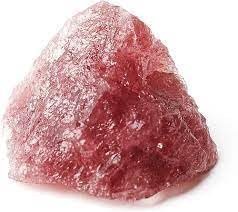 Divine Spirituals Natural Strawberry Quartz Raw Crystal Stones for Meditation, Healing, Feng Shui, Chakra Healing, Decor and Manifesting Abundance – 150 Grams Natural Healing Crystals Abundance Stones