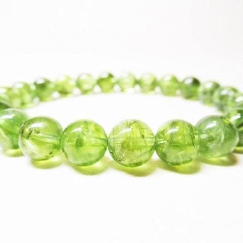 Divine Spirituals Certified Pure Peridot Bracelet for Women Men Natural Healing – AAA Grade Original Healing Gemstone Adjustable Bracelet for Yoga Reiki Meditation Feng Shui Chakra Healing Bracelets Abundance Stones 2