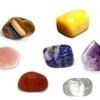 Divine Spirituals 7 Chakra Stones Tumble Set – AAA Grade Meditation & Healing Kit Chakra Tumbled Stones 7 Chakra Raw Crystal 6