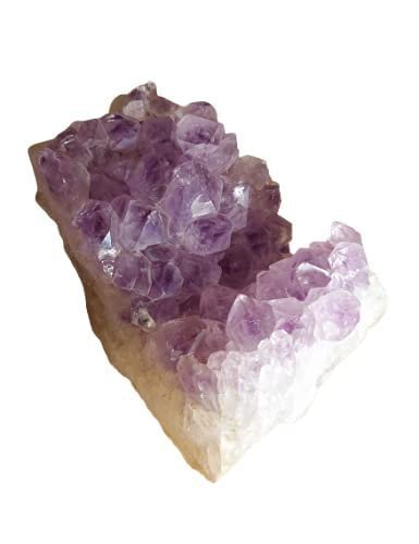 Divine Spirituals Natural Amethyst Natural Cluster Rough Stones for Reiki Pooja and Crystal Healing loosecutgem Abundance Stones 2