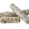 Divine Spirituals California White Sage for Smudging (Cleanse Your Space and Aura – Pack of 6 White Sage Abundance Stones