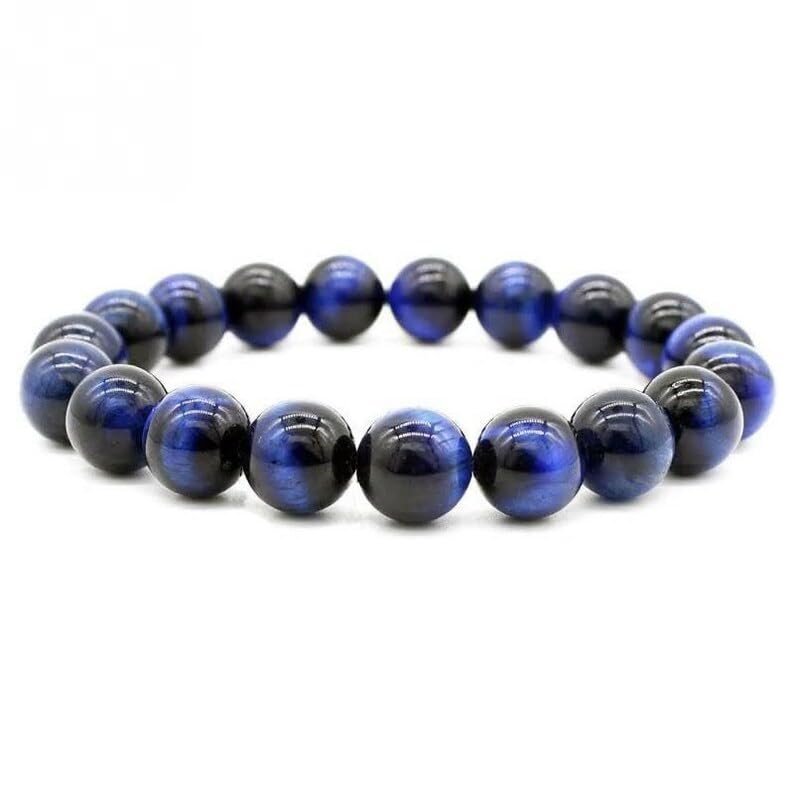 Divine Spirituals Labradorite Natural Crystal Bracelet Lab Certified 8 mm AAA Grade Stretchable Bracelet for Healing Meditation and Manifestation Chakra Healing Bracelets Abundance Stones