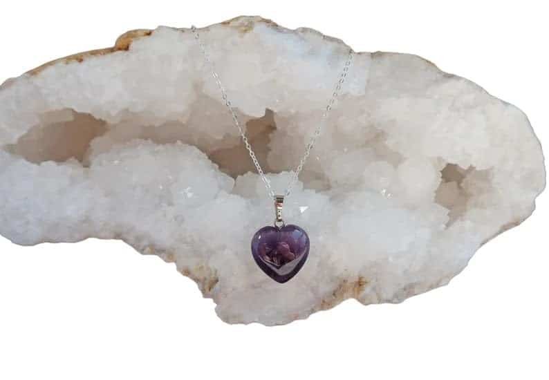 Divine Spirituals Natural Amethyst Love Heart Necklace, Boho Jewellery, Dainty Gemstone Necklace, Heart Necklace, Amethyst Jewellery Sacred Sanctuary Abundance Stones 3 Divine Spirituals Natural Amethyst Love Heart Necklace, Boho Jewellery, Dainty Gemstone Necklace, Heart Necklace, Amethyst Jewellery Sacred Sanctuary Abundance Stones 3