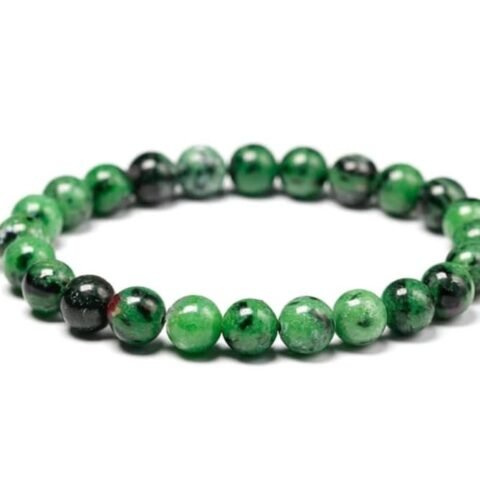 Divine Spirituals Ruby Zoisite Natural Crystal Bracelet Lab Certified 8 mm AAA Grade Stretchable Bracelet for Healing Meditation and Manifestation Chakra Healing Bracelets Abundance Stones Divine Spirituals Ruby Zoisite Natural Crystal Bracelet Lab Certified 8 mm AAA Grade Stretchable Bracelet for Healing Meditation and Manifestation Chakra Healing Bracelets Abundance Stones