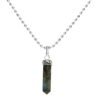 Divine Spirituals Original Labradorite Pencil Certified Unisex Locket Pendant with Chain for Calm, Peace, Healing and Meditation Crystal Jewelry Abundance Stones 4