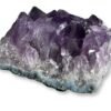 Divine Spirituals AAA Grade Raw Chakra Stones Natural Healing Crystals for Fengshui, Vastu, Reiki, Chakra Meditation and Abundance with Beautiful Pine Wood Box and Palo Santo Smudge Stick (Amethyst) Natural Healing Crystals Abundance Stones 4