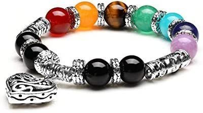 AAA Grade 7 Chakra Bracelet – 10mm Healing Crystals, Signature Products Healing Crystals, 7 Chakra Healing Bracelet, Round, Natural Gemstone, 7 Chakra AAA Grade 7 Chakra Bracelet – 10mm Healing Crystals, Signature Products Healing Crystals, 7 Chakra Healing Bracelet, Round, Natural Gemstone, 7 Chakra