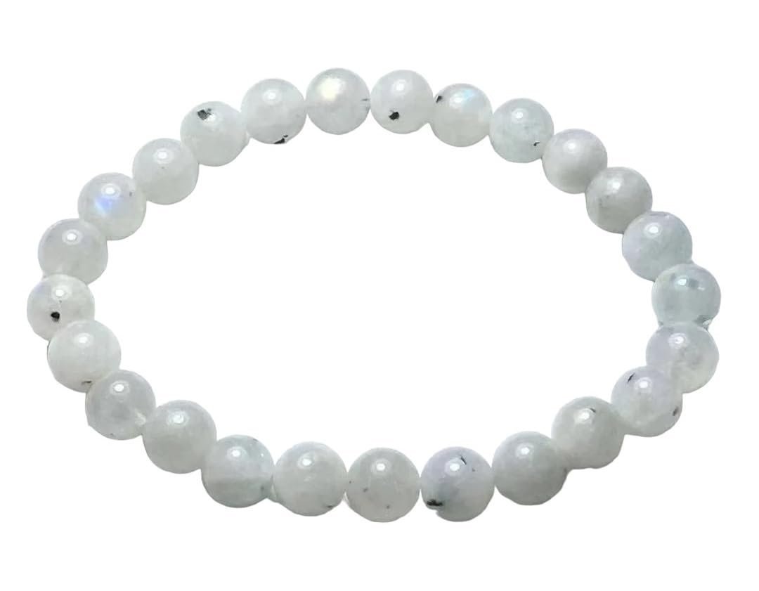 Divine Spirituals Natural Certified 8MM Healing Crystal Crystal Bracelet for Men and Women (Rainbow Moonstone Bracelet) Chakra Healing Bracelets Abundance Stones 3 Divine Spirituals Natural Certified 8MM Healing Crystal Crystal Bracelet for Men and Women (Rainbow Moonstone Bracelet) Chakra Healing Bracelets Abundance Stones 3