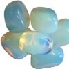 Divine Spirituals AAA Grade Opalite Tumble – Beautifuly Polished Stone For Meditation, Healing and Decoration (Pack of 2) Chakra Tumbled Stones Abundance Stones 4
