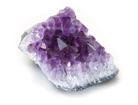 Divine Spirituals Amethyst Cluster Geode Original AAA Grade Brazilian Raw Crystal Stone For Healing and Meditation (355 Grams) Natural Healing Crystals Abundance Stones 2