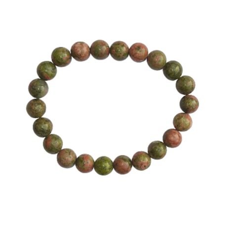 Divine Spirituals Natural Unakite Pure Certified Adjustable Thread Unisex Bracelet Super AAA Quality for Yoga Reiki Chakra Healing Bracelets Abundance Stones