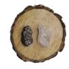 Divine Spirituals Clear Quartz and Amethyst AAA Grade Raw Natural Crystal Combo with Wooden Natural Bark Coaster for Healing, Meditation and Manifestation Natural Healing Crystals Abundance Stones Divine Spirituals Clear Quartz and Amethyst AAA Grade Raw Natural Crystal Combo with Wooden Natural Bark Coaster for Healing, Meditation and Manifestation Natural Healing Crystals Abundance Stones