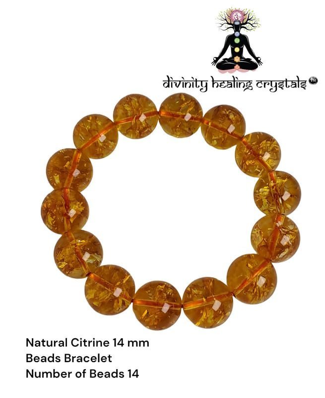 Divine Spirituals Natural Citrine Pure Certified 14 mm Adjustable Band Unisex Bracelet Super AAA Quality for Healing Meditation Success and Abundance Chakra Healing Bracelets Abundance Stones 4 Divine Spirituals Natural Citrine Pure Certified 14 mm Adjustable Band Unisex Bracelet Super AAA Quality for Healing Meditation Success and Abundance Chakra Healing Bracelets Abundance Stones 4