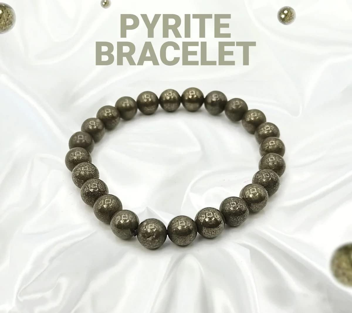 Divine Spirituals Pyrite Natural Pure Certified 8mm Unisex Bracelets Super AAA Quality for Healing Meditation Success and Abundance Chakra Healing Bracelets Abundance Stones 4 Divine Spirituals Pyrite Natural Pure Certified 8mm Unisex Bracelets Super AAA Quality for Healing Meditation Success and Abundance Chakra Healing Bracelets Abundance Stones 4