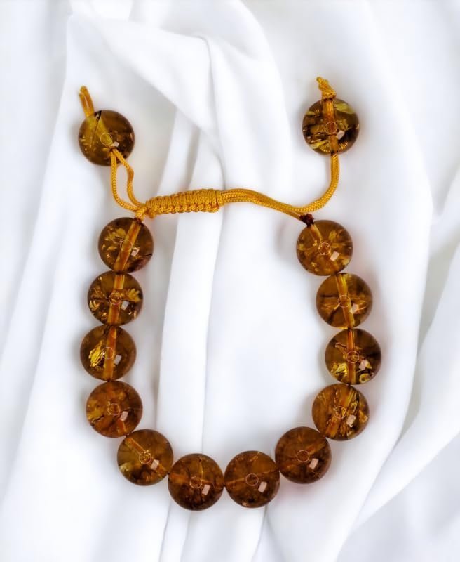 Divine Spirituals Natural Citrine Pure Certified 14 mm Adjustable Thread Unisex Bracelet Super AAA Quality for Healing Meditation Success and Abundance Chakra Healing Bracelets Abundance Stones 9 Divine Spirituals Natural Citrine Pure Certified 14 mm Adjustable Thread Unisex Bracelet Super AAA Quality for Healing Meditation Success and Abundance Chakra Healing Bracelets Abundance Stones 9