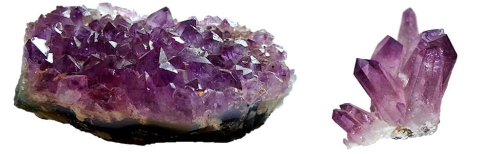 Divine Spirituals Natural Purple Amethyst Quartz Crystal Cluster Geode Druzy Home Decoration Gemstone Specimen Sacred Sanctuary Abundance Stones 8 Divine Spirituals Natural Purple Amethyst Quartz Crystal Cluster Geode Druzy Home Decoration Gemstone Specimen Sacred Sanctuary Abundance Stones 8