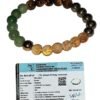 Divine Spirituals Natural Labradorite 8mm Round Bead Crystal Bracelet for Reiki Healing, Crystal Healing and Chakra Balance Chakra Healing Bracelets Abundance Stones