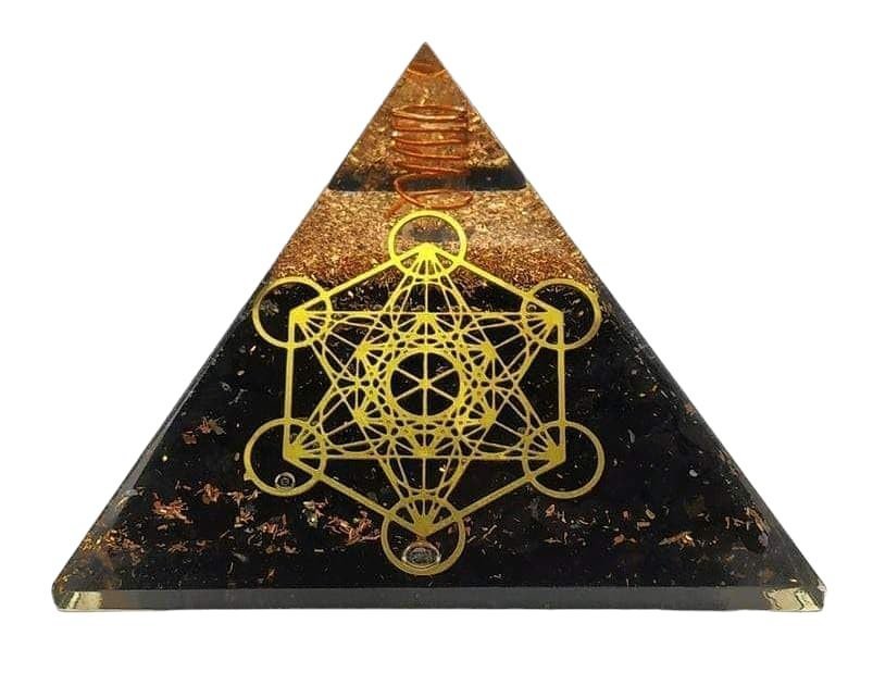 Divine Spirituals Shungite Crystal Orgone Pyramid, Shungite Pyramid with Metatron Cube | Crystal Pyramids for Positive Energy (Orgone Pyramid EMF Protection) EMF Protection Products Abundance Stones 3 Divine Spirituals Shungite Crystal Orgone Pyramid, Shungite Pyramid with Metatron Cube | Crystal Pyramids for Positive Energy (Orgone Pyramid EMF Protection) EMF Protection Products Abundance Stones 3