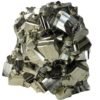 Divine Spirituals Golden Pyrite Big Stone Original Crystal Lab Certified Cluster Geode-High Energy Natural Iron Pyrite Stone Gold Rock Reiki Crystal Stone For Abundance 200 Grams+ Size Cubical Pyrite Clusters Abundance Stones 9