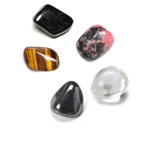 Divine Spirituals Zodiac Natural Crystal Tumble Set Capricorn Sun Sign Premium Birthstone Gemstone Tumble Crystal Kit for Healing Meditation Financial Abundance and Good Luck Chakra Tumbled Stones Abundance Stones