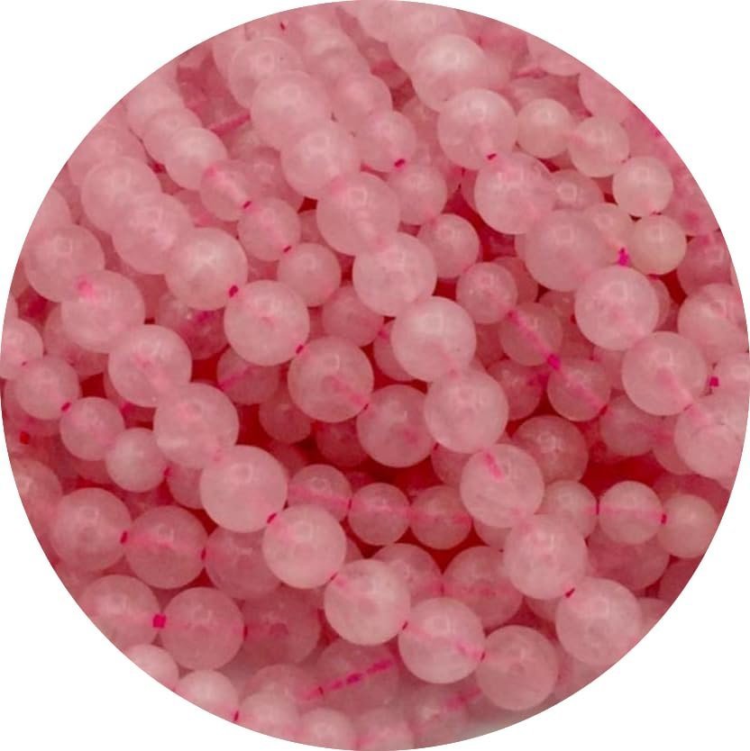Divine Spirituals Rose Quartz Pure Natural Certified Jaap Mala Collection for Men and Women Natural Pure 8 mm Beads – for Yoga Reiki Meditation Feng Shui with Palo Santo Smudge Stick Crystal Mala Abundance Stones 2