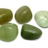 Divine Spirituals Green Aventurine Natural Healing Crystal Tumble Stone (Value Pack of 2 AAA Grade Natural Tumbles) Chakra Tumbled Stones Abundance Stones 7