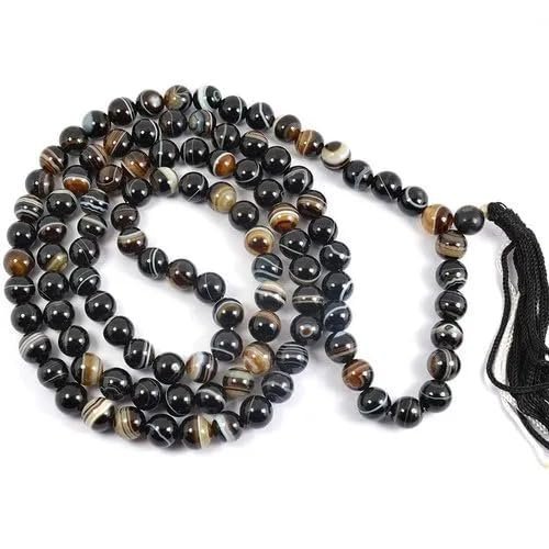 Divine Spirituals 5 Mukhi Nepali Certified original Rudraksha Mala Neckwear for Men and Women 54+1 Beads with Certificate 7 mm Brown with German Silver Golden Capings Crystal Mala Abundance Stones 2 Divine Spirituals 5 Mukhi Nepali Certified original Rudraksha Mala Neckwear for Men and Women 54+1 Beads with Certificate 7 mm Brown with German Silver Golden Capings Crystal Mala Abundance Stones 2