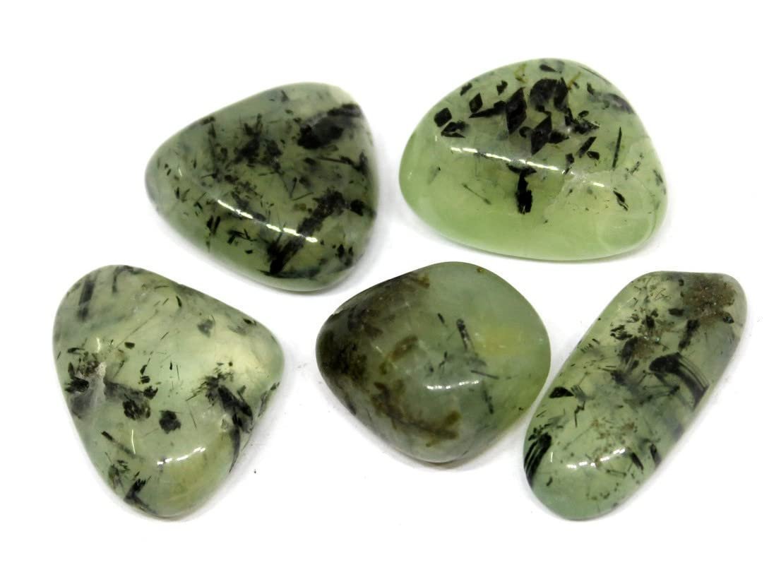 Divine Spirituals Prehnite Natural Healing Crystal Tumble Stone (Value Pack of 2 AAA Grade Natural Tumbles) Chakra Tumbled Stones Abundance Stones 3 Divine Spirituals Prehnite Natural Healing Crystal Tumble Stone (Value Pack of 2 AAA Grade Natural Tumbles) Chakra Tumbled Stones Abundance Stones 3