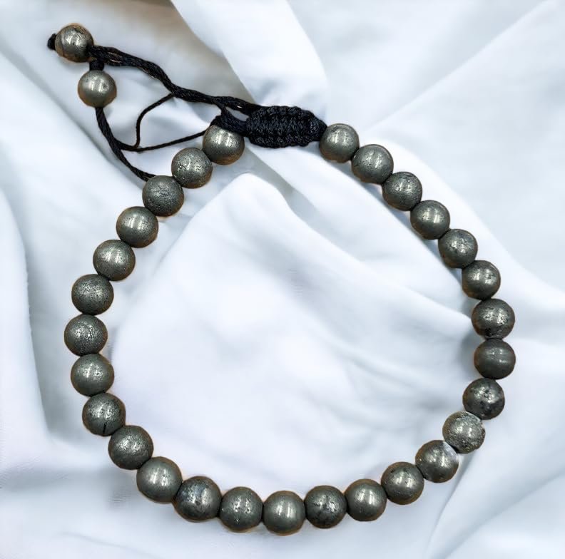 Pyrite Adjustable Thread Bracelet – 8mm Healing Crystals, Signature Products Healing Crystals, Round, Pyrite Bracelet, Natural Gemstone, Pyrite 4 Pyrite Adjustable Thread Bracelet – 8mm Healing Crystals, Signature Products Healing Crystals, Round, Pyrite Bracelet, Natural Gemstone, Pyrite 4